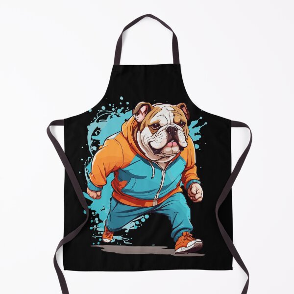 Item preview, Bulldog Streetwear Jogging Aesthetic Fitness designed and sold by LuminOrb.