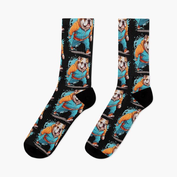 Item preview, Bulldog Streetwear Jogging Aesthetic Fitness designed and sold by LuminOrb.