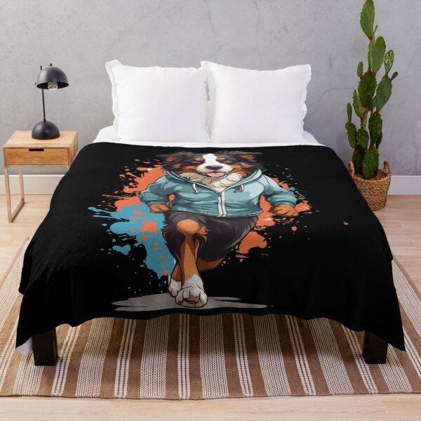 Item preview, Border Collie Streetwear Jogging Aesthetic designed and sold by LuminOrb.