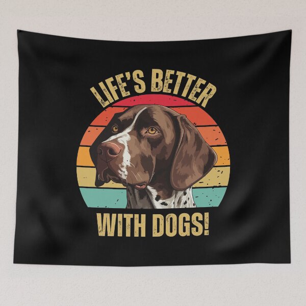 Item preview, Life's Better With Dogs  designed and sold by AussieWonders.