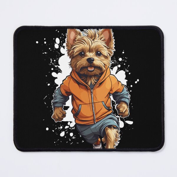 Item preview, Yorkshire Terrier Dog Streetwear Fitness Design designed and sold by LuminOrb.