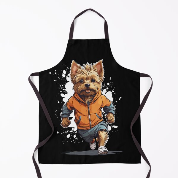 Item preview, Yorkshire Terrier Dog Streetwear Fitness Design designed and sold by LuminOrb.
