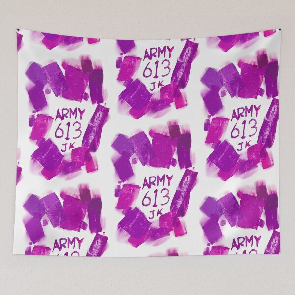Item preview, BTS JK - ARMY Paint - 5TH MUSTER Graffiti designed and sold by Eldavilora.