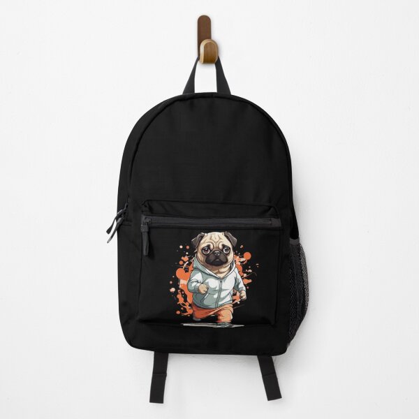 Item preview, Pug Dog Streetwear Jogging Aesthetic Style designed and sold by LuminOrb.