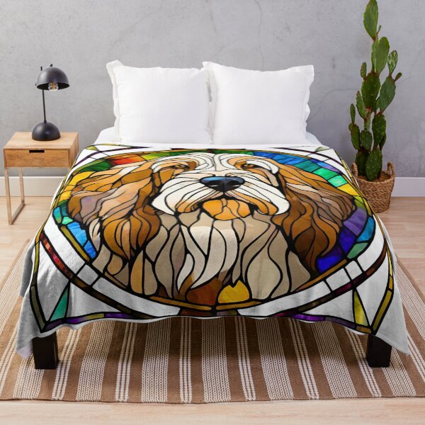 Item preview, Stained Glass Otterhound designed and sold by Fredster1966.