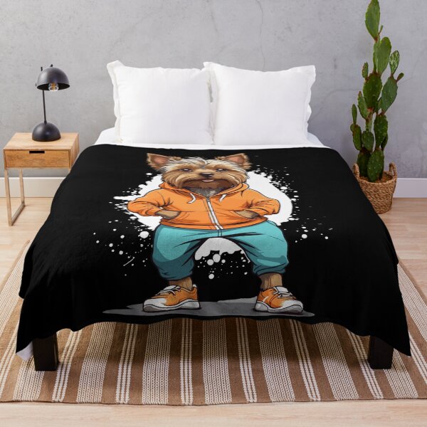 Item preview, Yorkshire Terrier Dog Streetwear Jogging Design designed and sold by LuminOrb.