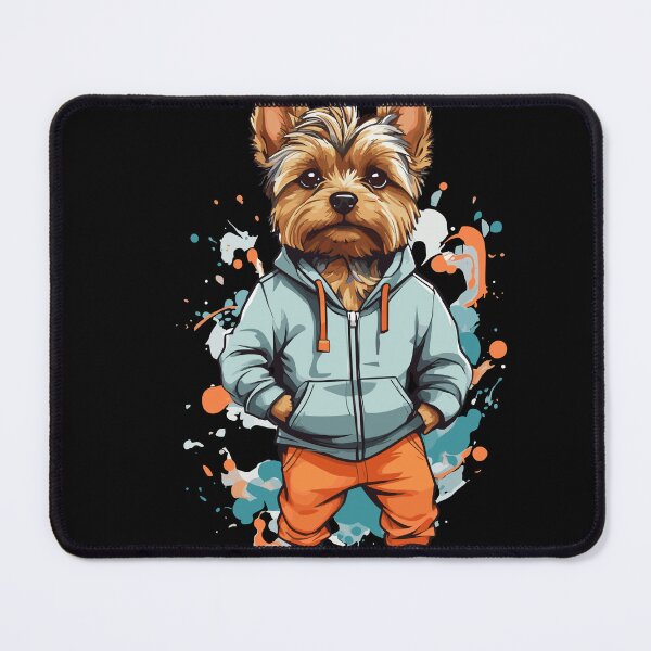 Item preview, Yorkshire Terrier Dog Streetwear Jogging Design designed and sold by LuminOrb.