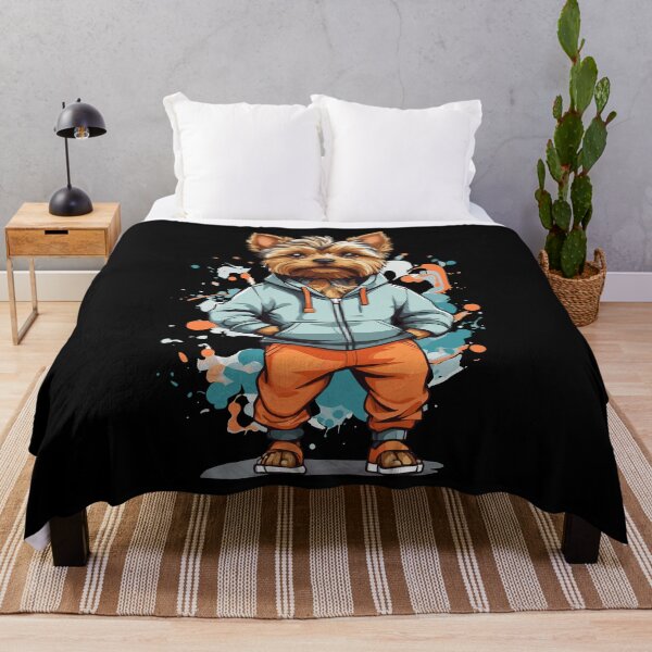 Item preview, Yorkshire Terrier Dog Streetwear Jogging Design designed and sold by LuminOrb.