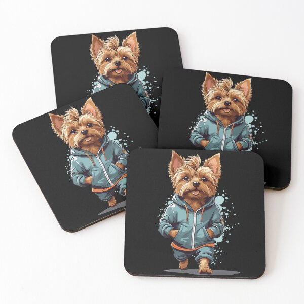 Item preview, Yorkshire Terrier Dog Streetwear Jogging Design designed and sold by LuminOrb.