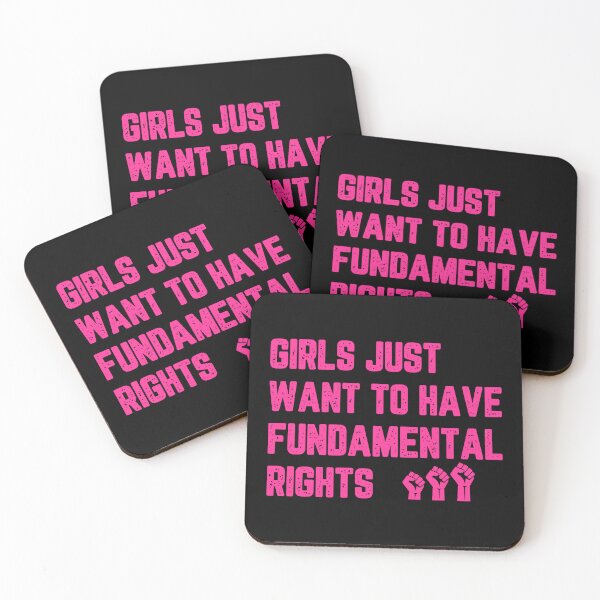 Item preview, Girls Just Want To Have Fundamental Rights designed and sold by Hairball-Pets.