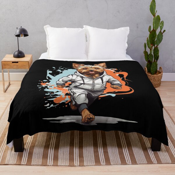 Item preview, Yorkshire Terrier Dog Streetwear Fitness Design designed and sold by LuminOrb.
