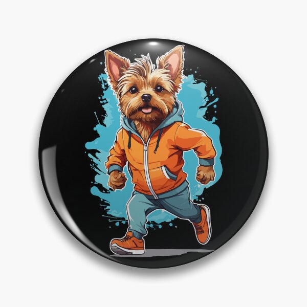 Item preview, Yorkshire Terrier Dog Streetwear Jogging Aesthetic designed and sold by LuminOrb.