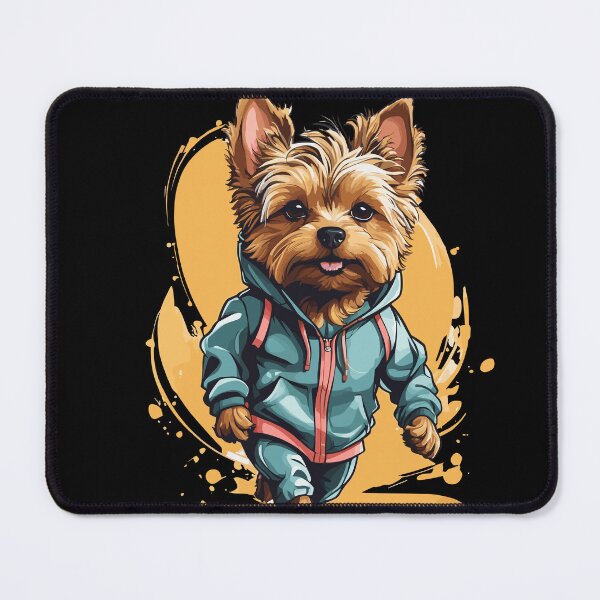 Item preview, Yorkshire Terrier Dog Streetwear & Fitness Design designed and sold by LuminOrb.