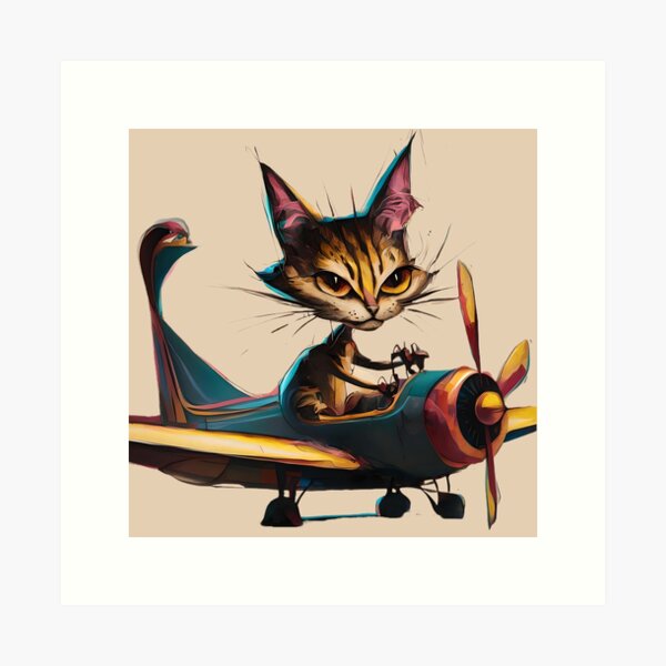 Item preview, Pilot cat designed and sold by Tajdi.
