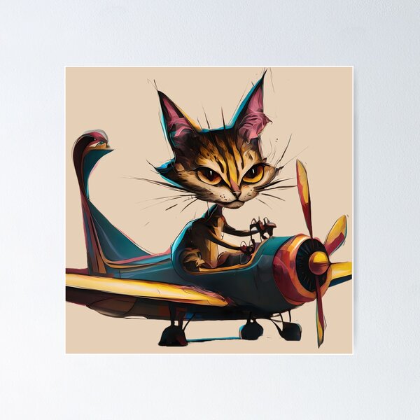 Item preview, Pilot cat designed and sold by Tajdi.