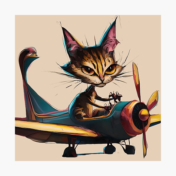 Item preview, Pilot cat designed and sold by Tajdi.