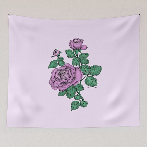Item preview, Purple High-Centered Rose Bloom Double 16-25 Petals In 3+ Rows designed and sold by Rachael Taylor.