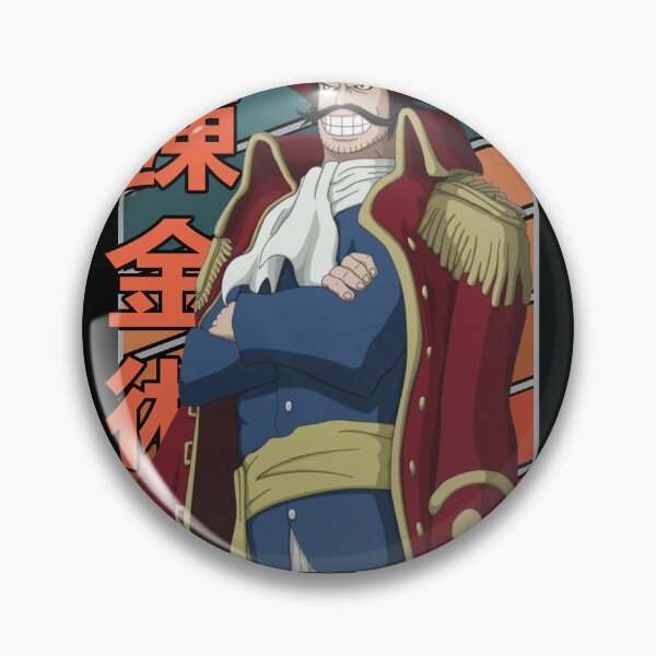 Item preview, Gol D Roger Pirate King Retro Stripe Design designed and sold by Wafusaurus.