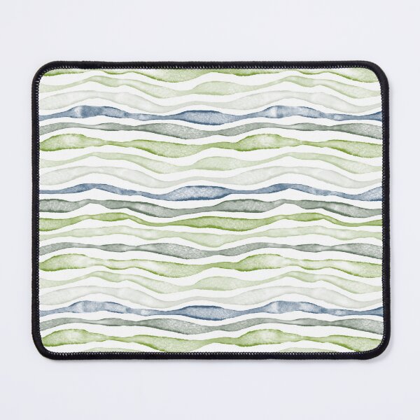 Item preview, Wavy Stripes, Green designed and sold by serafineaandd.