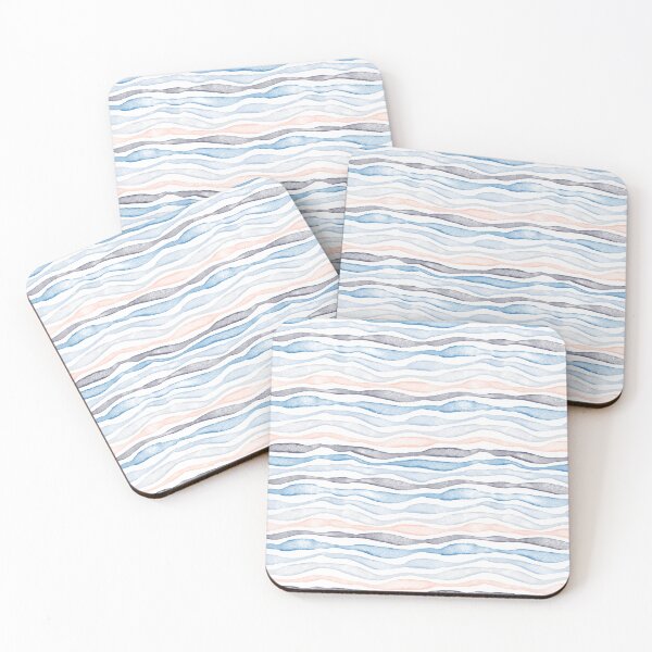 Item preview, Wavy Stripes, Blue  designed and sold by serafineaandd.