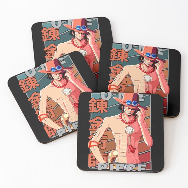 Item preview, Portgas D Ace Fire Fist Retro Stripe Design designed and sold by Wafusaurus.