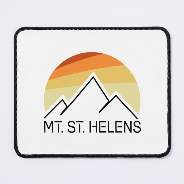 Item preview, Mount St. Helens Washington Retro designed and sold by Esskay Designs.