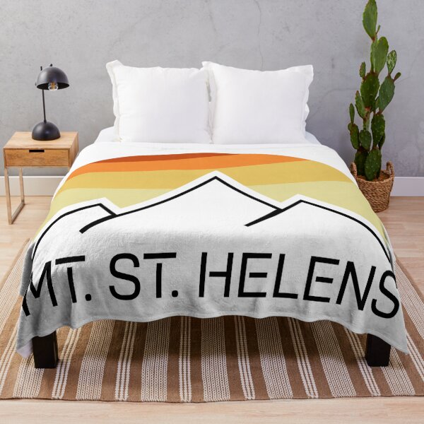 Item preview, Mount St. Helens Washington Retro designed and sold by Esskay Designs.