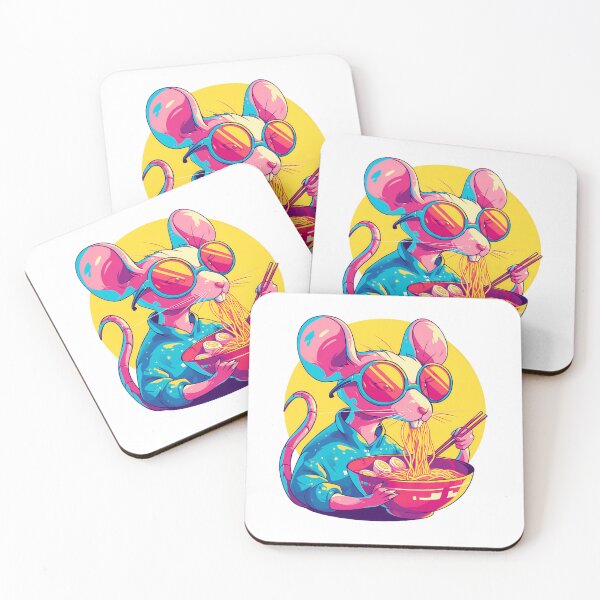 Item preview, Rat Eating Ramen designed and sold by PeelZinc.