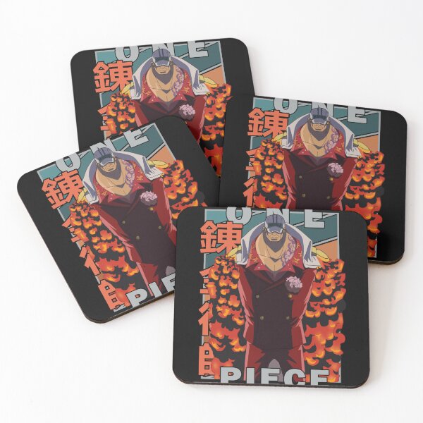 Item preview, Sakazuki Admiral Akainu Retro Stripe Design designed and sold by Wafusaurus.