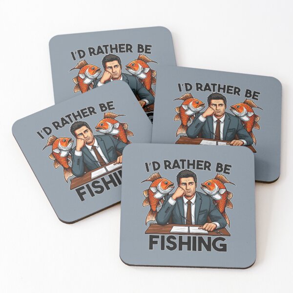 Item preview, I'd Rather Be Fishing - Saltwater Bass Fisherman designed and sold by Daqomm.