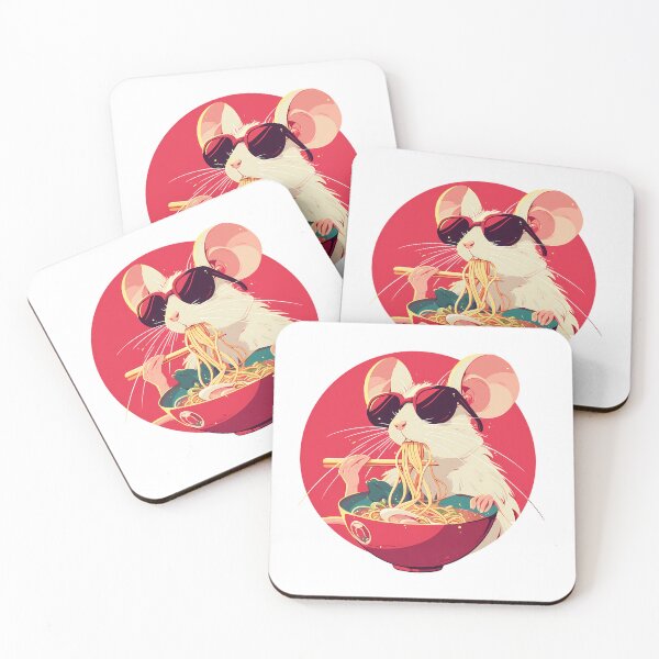 Item preview, Rat Eating Ramen designed and sold by PeelZinc.