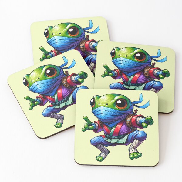 Item preview, Ninja Amphibian Warrior Illustration designed and sold by Kwanbaba21.