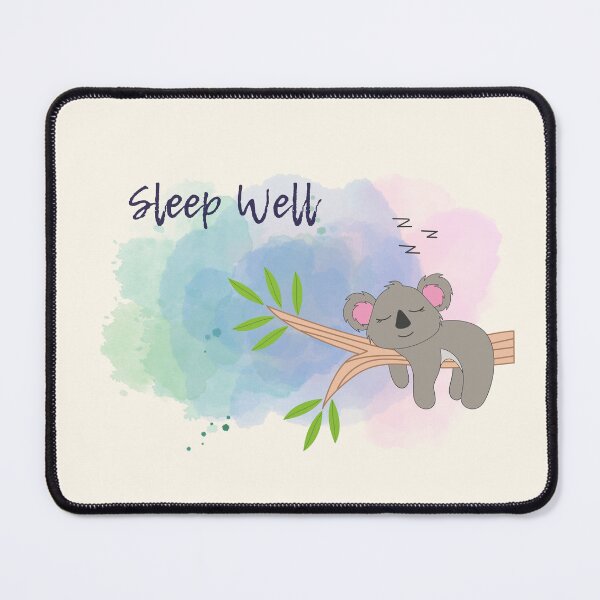 Item preview, 'Sleep Well' Sleepy Koala (White) designed and sold by DistractedDraws.