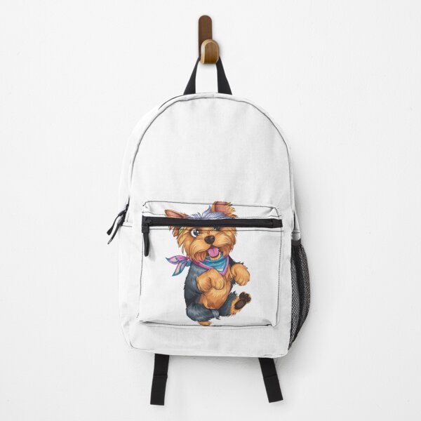Item preview, Playful Yorkie Adventure Design designed and sold by StoreXlk.
