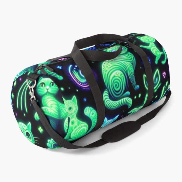 Item preview, Cute Cats: Psychedelic Neon Cat Background designed and sold by Fantasy Masterpiece.