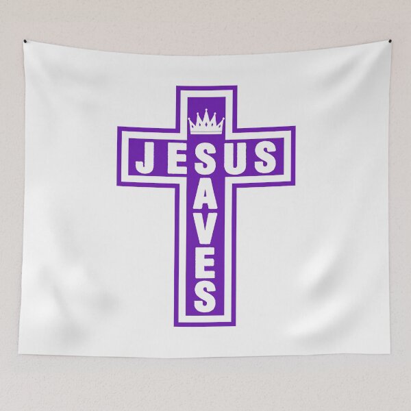 Item preview, Jesus saves designed and sold by plushism.