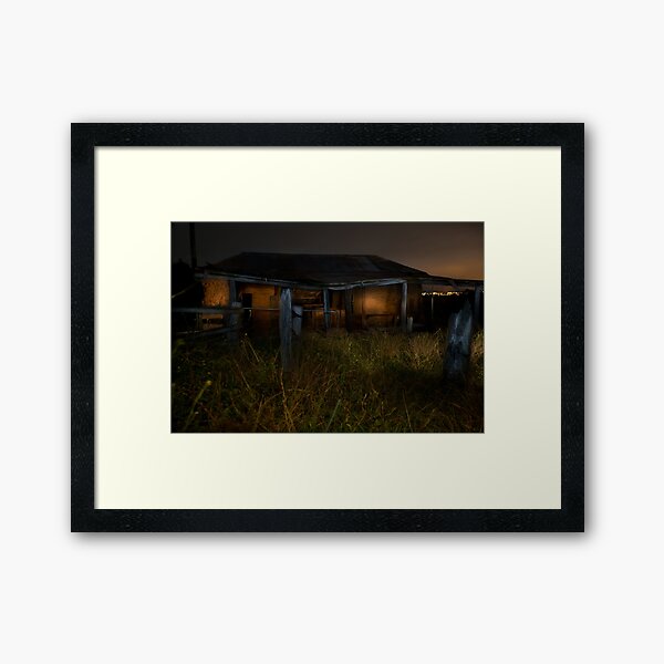 Item preview, painting with light, shearing shed designed and sold by Willscape.