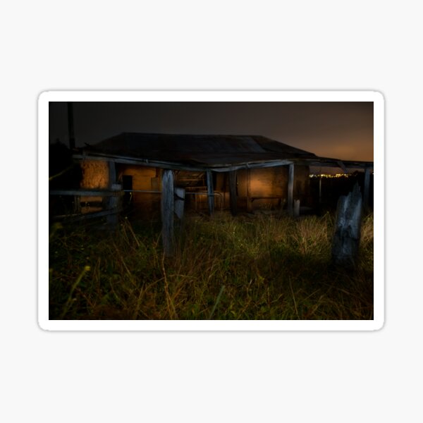 Item preview, painting with light, shearing shed designed and sold by Willscape.