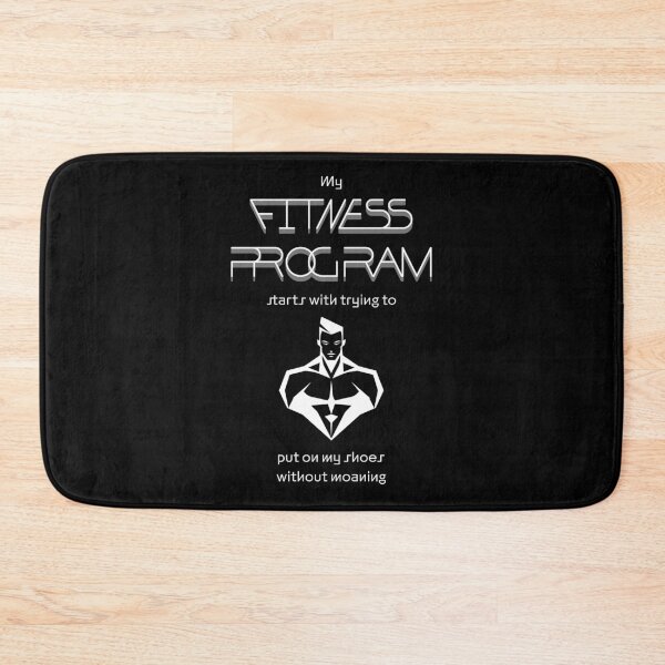 Item preview, My fitness program starts with trying to put on my shoes without moaning designed and sold by Pflugart.