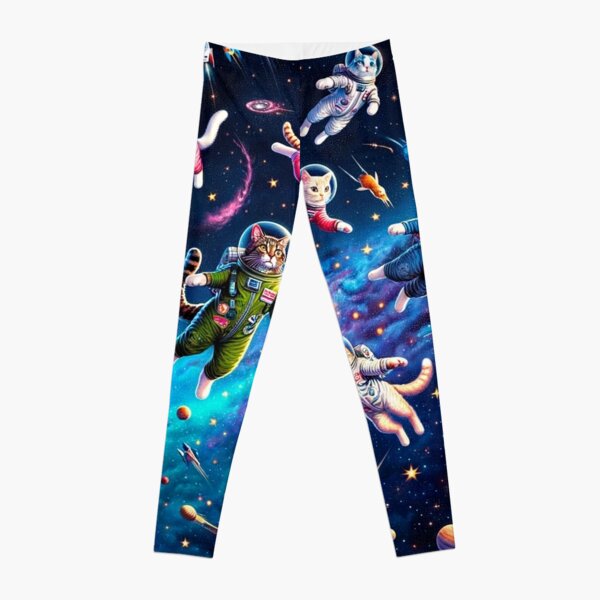 Galaxy cat leggings best sale