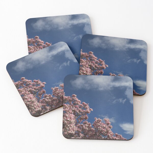 Item preview, Pink Magnolia, Blue Sky, White Clouds designed and sold by wiggyofipswich.