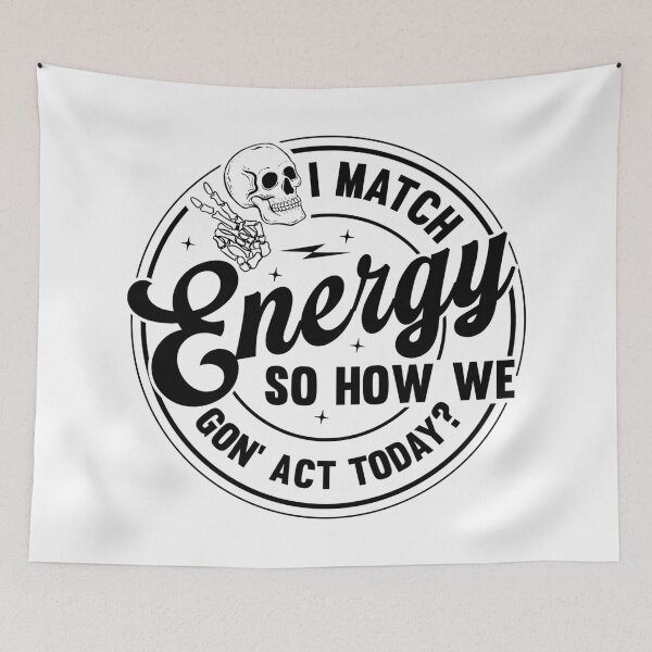 Item preview, I Match Energy  designed and sold by Hairball-Pets.