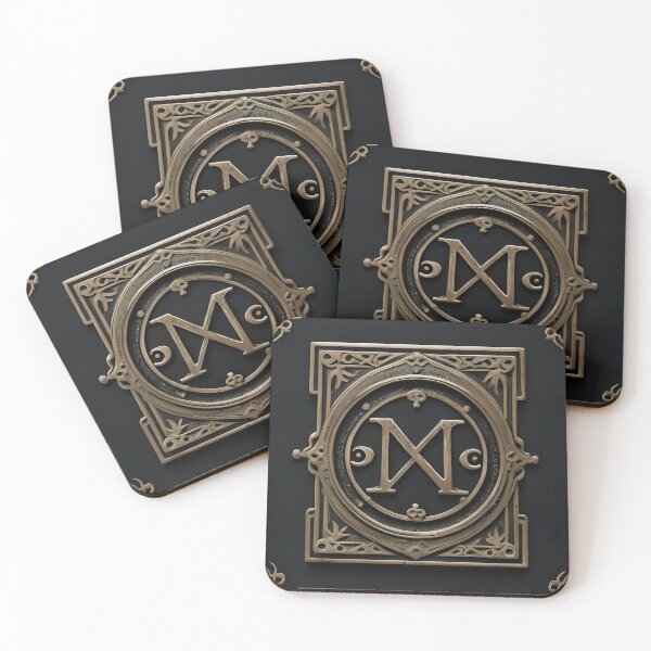 Item preview, Old iron letter type double M designed and sold by Ponted.