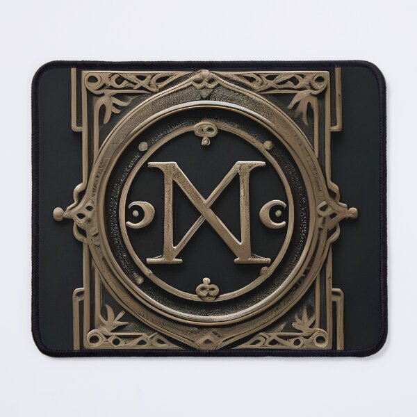 Item preview, Old iron letter type double M designed and sold by Ponted.