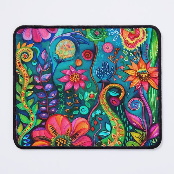 Item preview, Vibrant Flowers Whimsical designed and sold by Repetra.