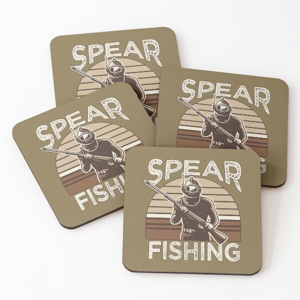 Item preview, Saltwater Spearfishing - Deep Sea Vintage Graphic designed and sold by Daqomm.