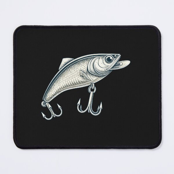 Item preview, Minimalist Fishing Lure Graphic For Saltwater Fisherman designed and sold by Daqomm.