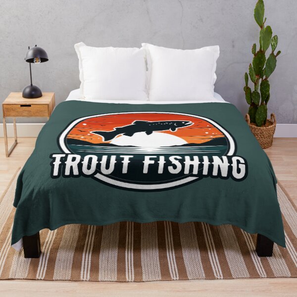 Artikelvorschau, Forellenfischen - Coole Sunset Fisherman-Grafik entworfen und verkauft von Daqomm.