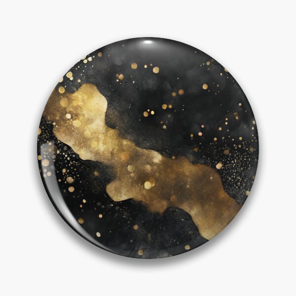 Item preview, Black & Gold Abstract designed and sold by WasmiStudio.
