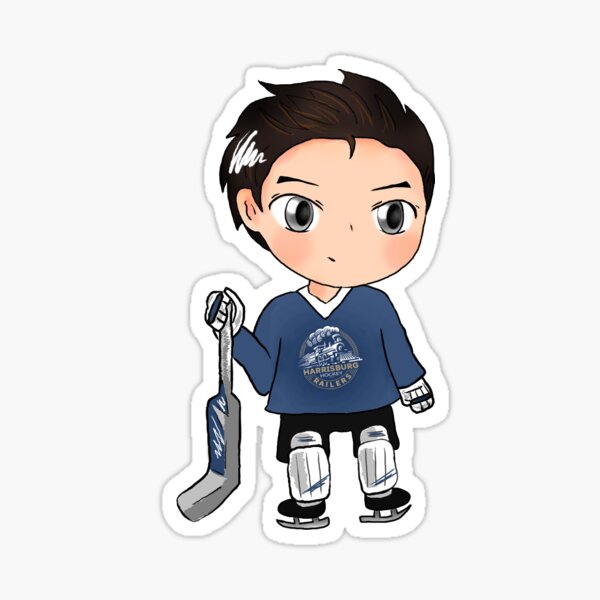 Stan, Goalie for the Harrisburg Railers Sticker